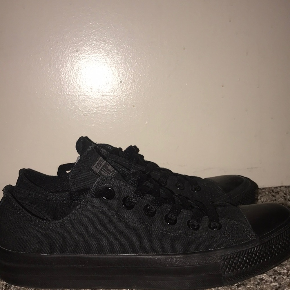 All black chucks